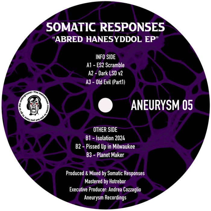 SOMATIC RESPONSES - ABRED HANESYDDOL E.P. | Aneurysm Recordings SOMATIC RESPONSES - ABRED HANESYDDOL E.P. | Aneurysm Recordings