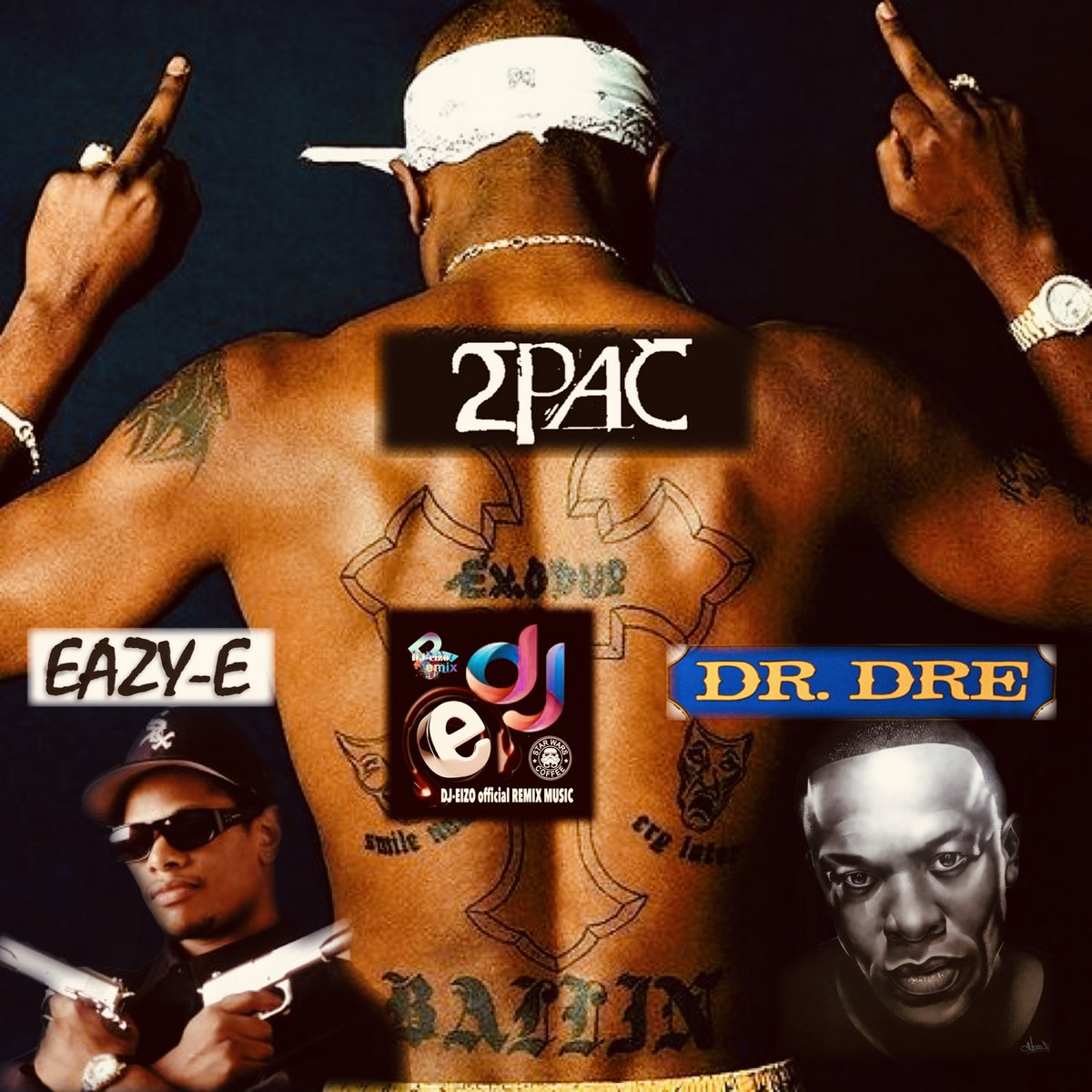 2Pac ft Dr Dre & Eazy E - California Dreamin' (Dj-Eizo Boot ¥leg 