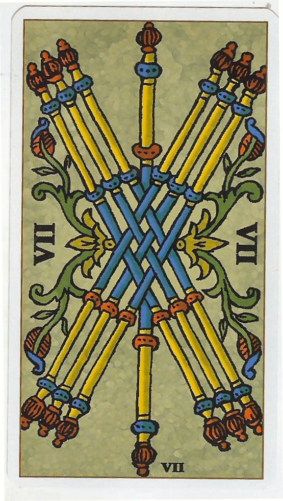 Seven of Wands THE CREME BETWEENS