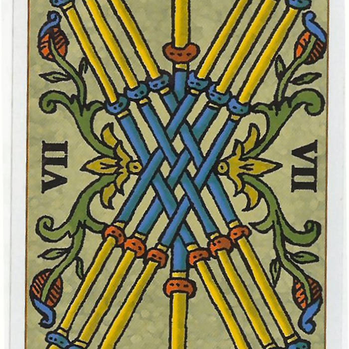 Seven of Wands THE CREME BETWEENS