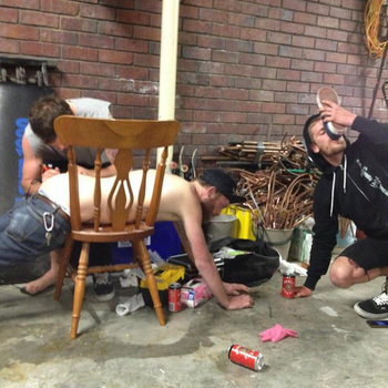 Album artwork for out of bed & full of beans