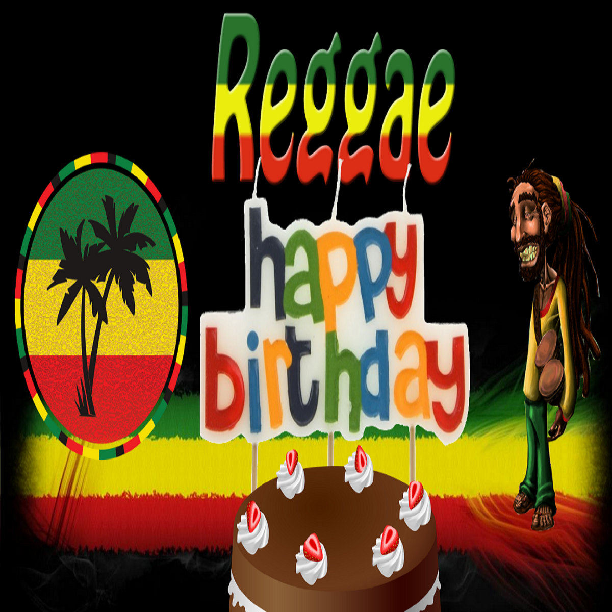 Happy Birthday Reggae No Vocals Backing Track | Jam BackingTracks, image size:1200x1200