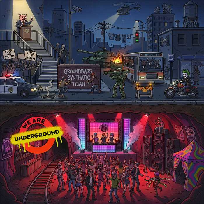We Are Underground | Tijah, Groundbass, Synthatic (Iboga Records