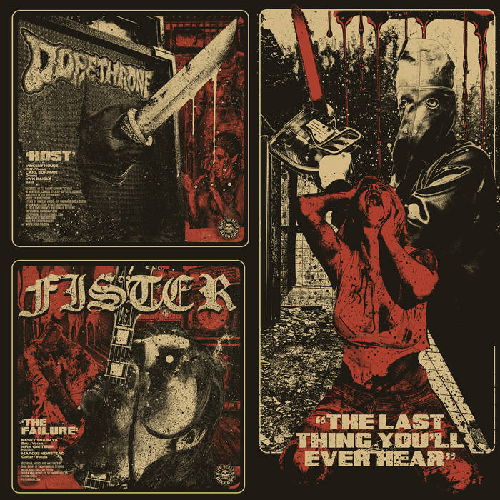 DOPETHRONE / FISTER SPLIT cover art