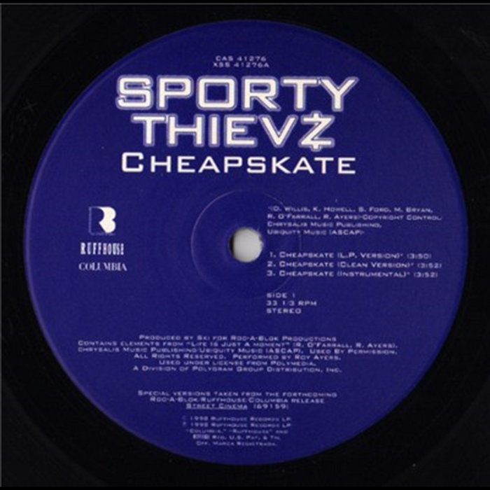 Cheapskate | Sporty Thievz