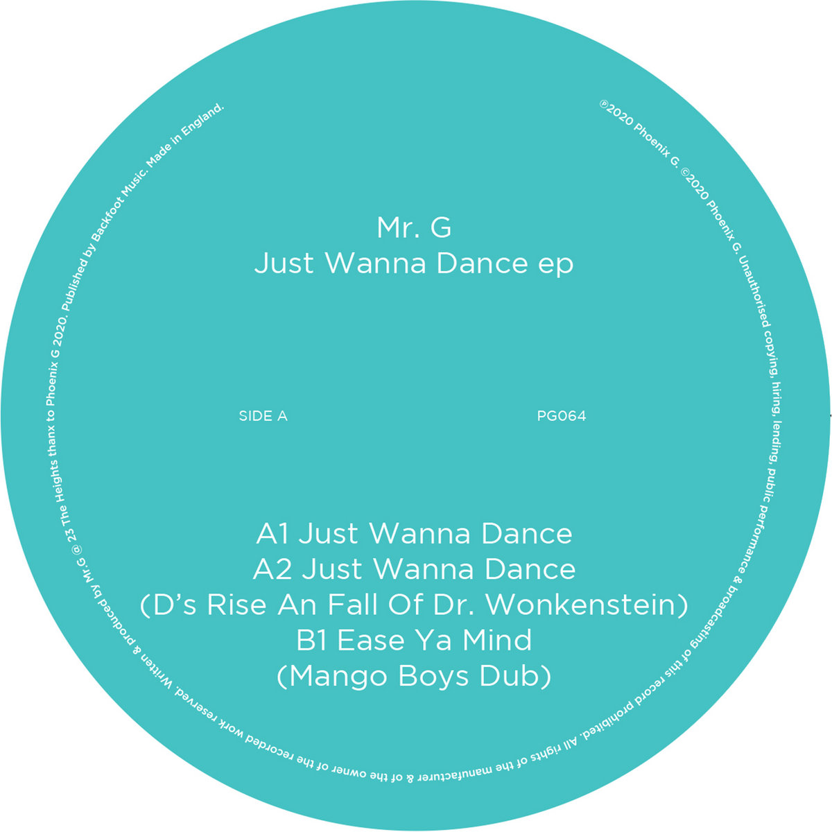 Just Wanna Dance EP | Mr. G | Phoenix G