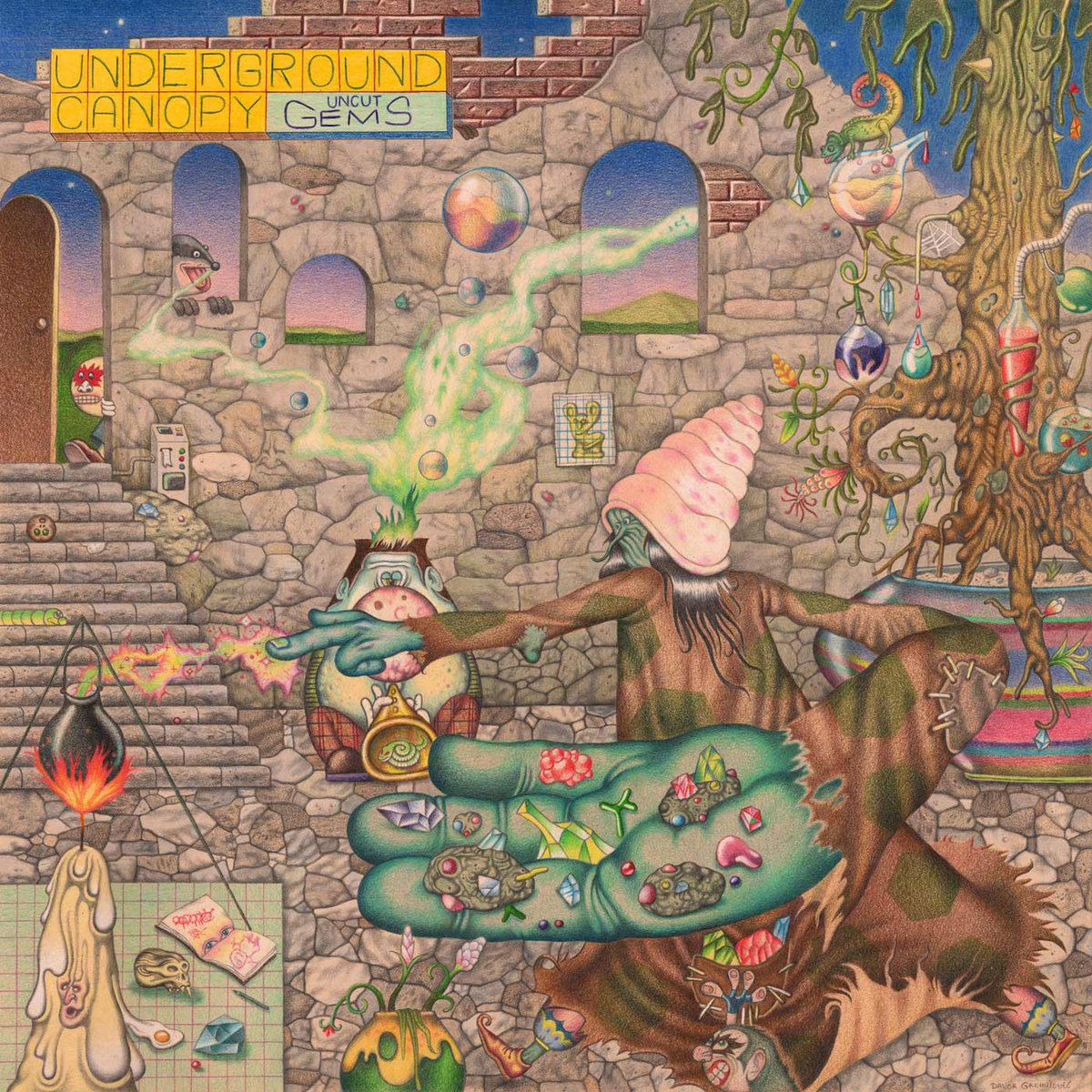 ☆初LP化 Underground Canopy / Uncut Gems(2LP) - VENTO AZUL