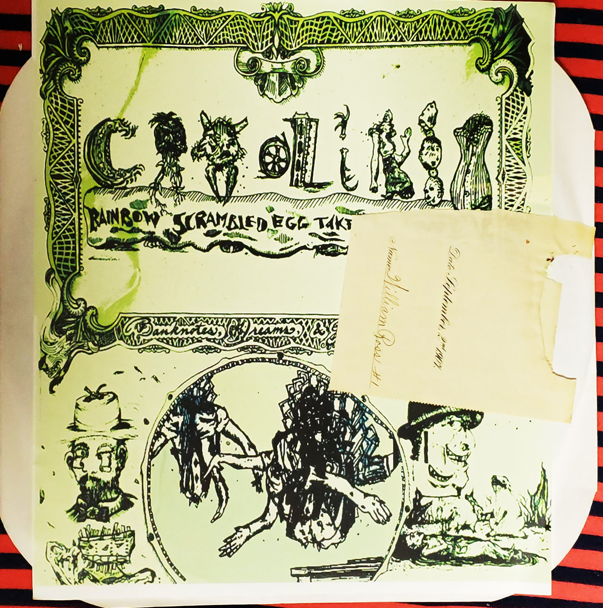 Banknotes, Dreams, & Signatures | Caroliner Rainbow Scrambled Egg 