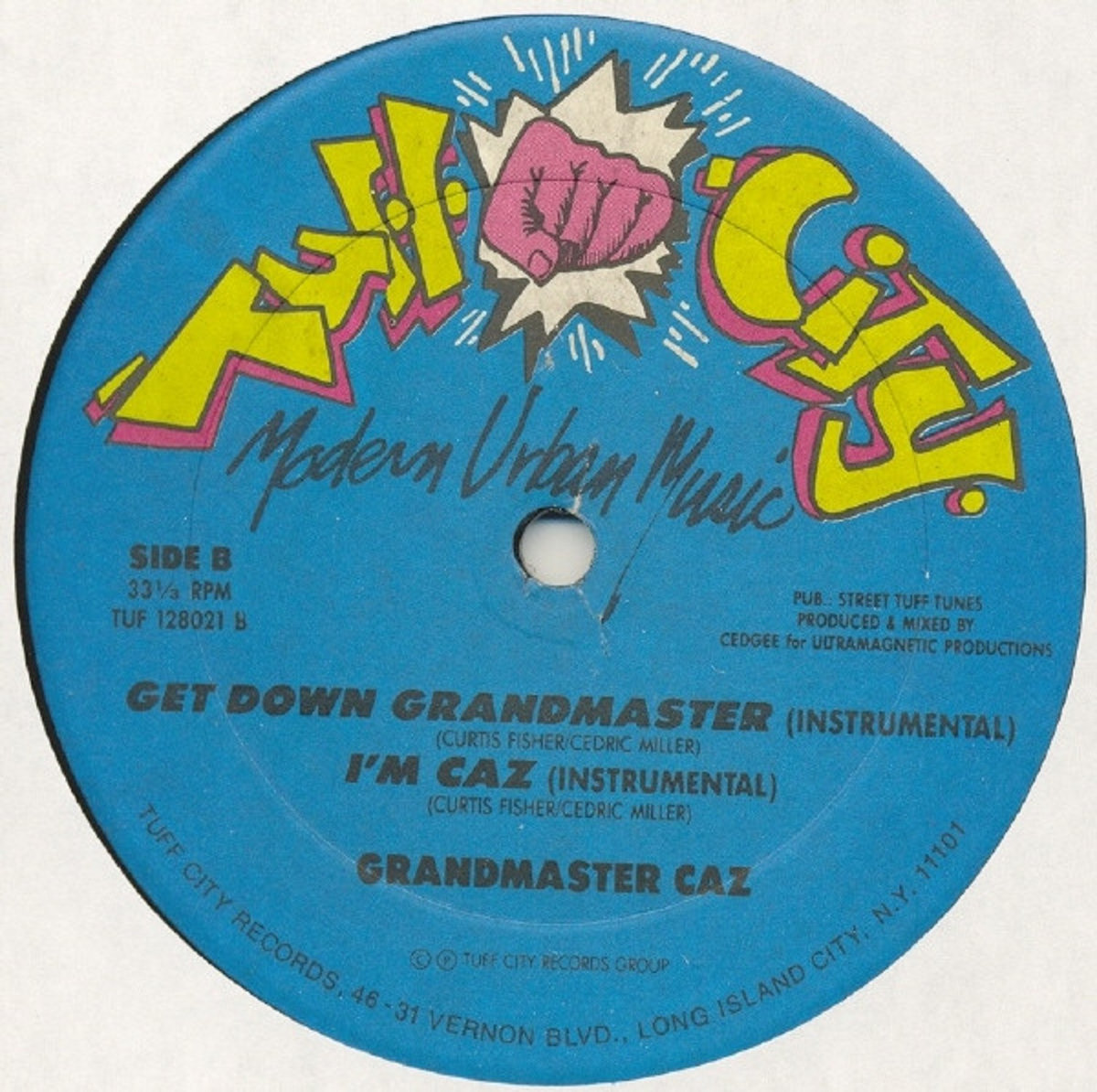 Get Down Grandmaster, Grandmaster Caz