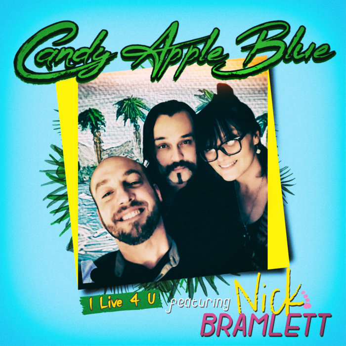 I Live 4 U Candy Apple Blue
