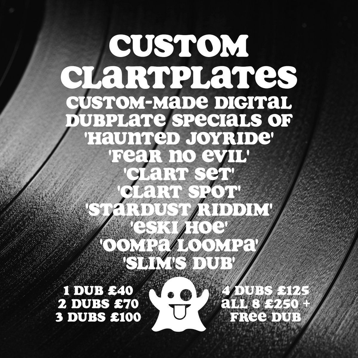 CUSTOM CLARTPLATES