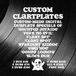 CUSTOM CLARTPLATES