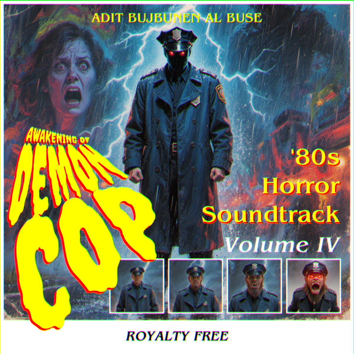 キラーチューン‼️ 超鬼名曲 YOUNG FOLKS 7インチ 口笛ソング 80s Horror Soundtrack Vol. 1 (Royalty Free) | Adit Royalty-Free