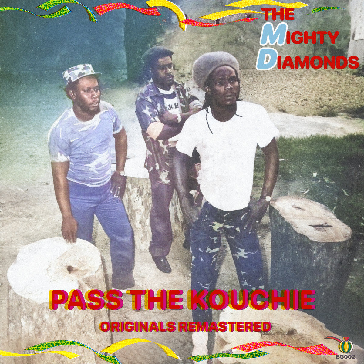 ジャマイカLP Mighty Diamonds Pass The Kouchie BG001 BAD GONG RECORDS /00260 LP MIGHTY DIAMONDS Pass The Kouchie BG001 BAD GONG REC