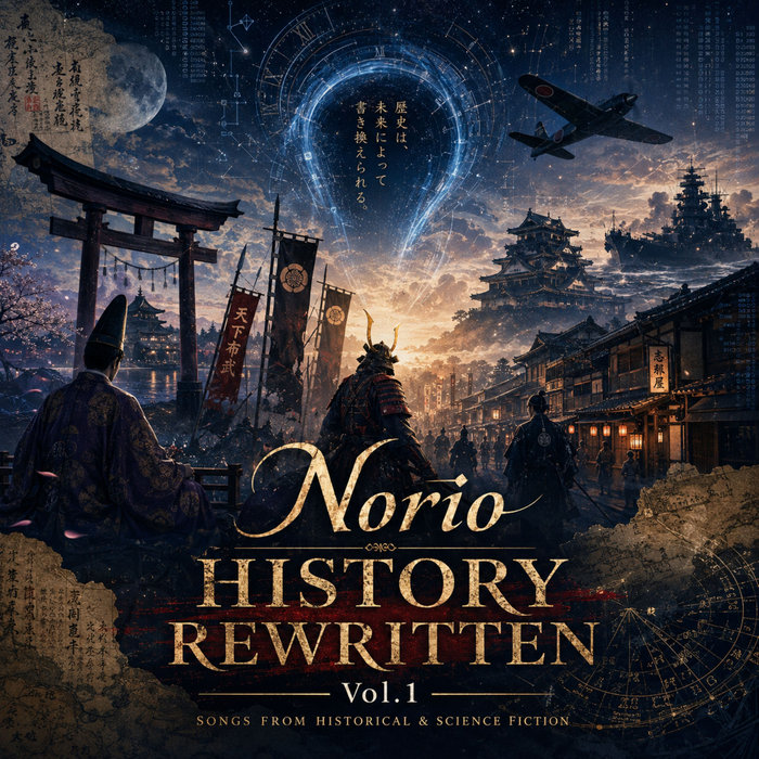 Norio — HISTORY REWRITTEN Vol.1のBandcamp公式ジャケット