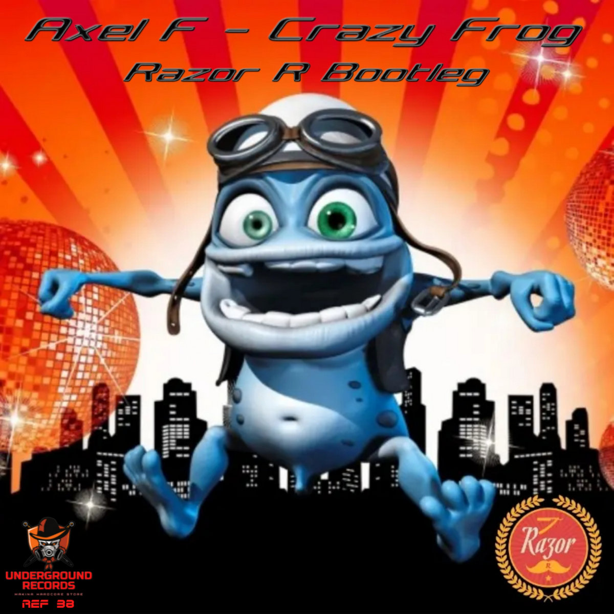 Axel F - Crazy Frog (Razor R Bootleg), Razor R