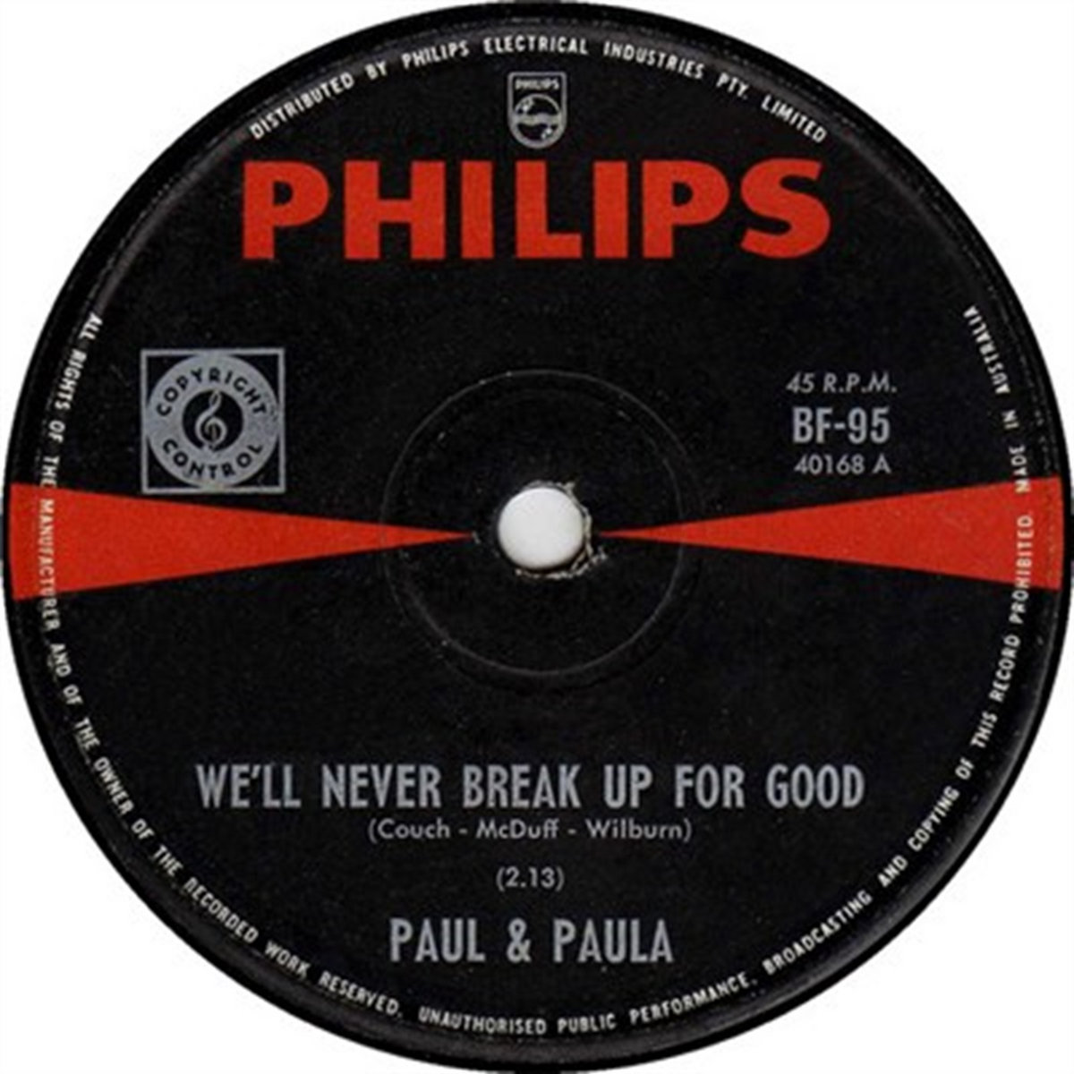Well Never Break Up For Good | Paul & Paula