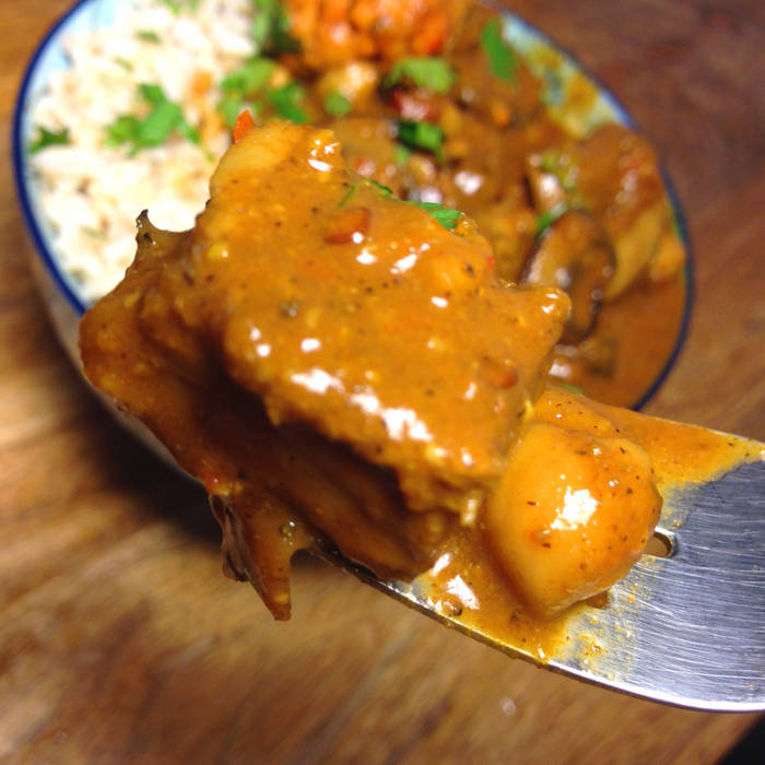 Indian Chicken Mushroom Curry Recipe | Harrohiawa | tighmethoboga