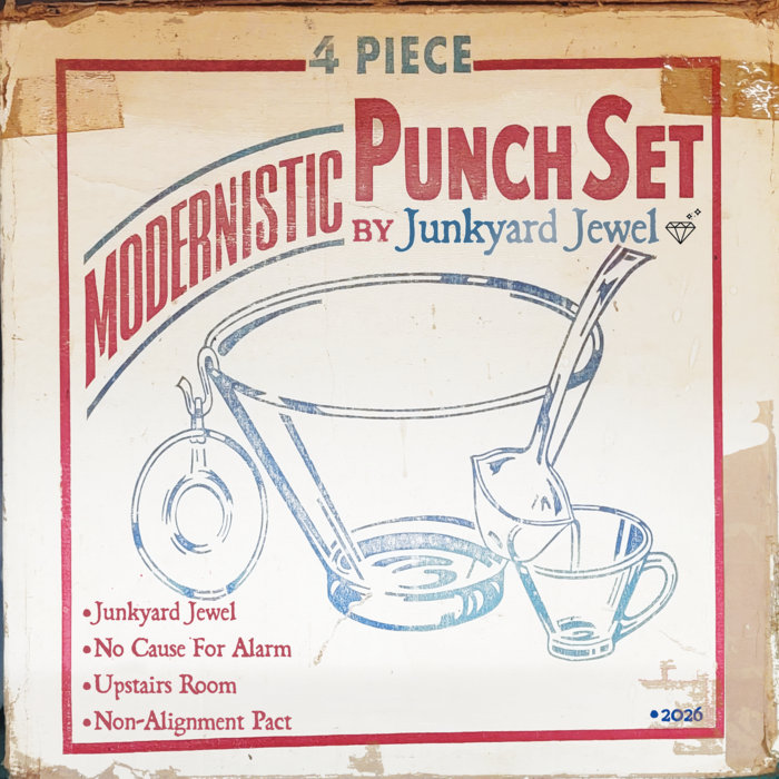 4-Piece Modernistic Punch Set | Junkyard Jewel