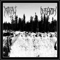 Afasaroth/MORTAL split cover art