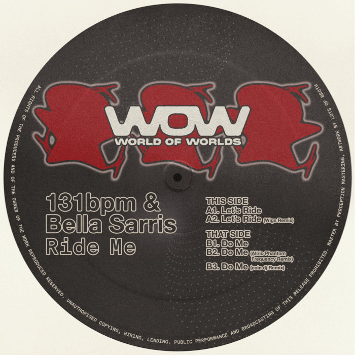 Ride Me, by Bella Sarris & 131bpm