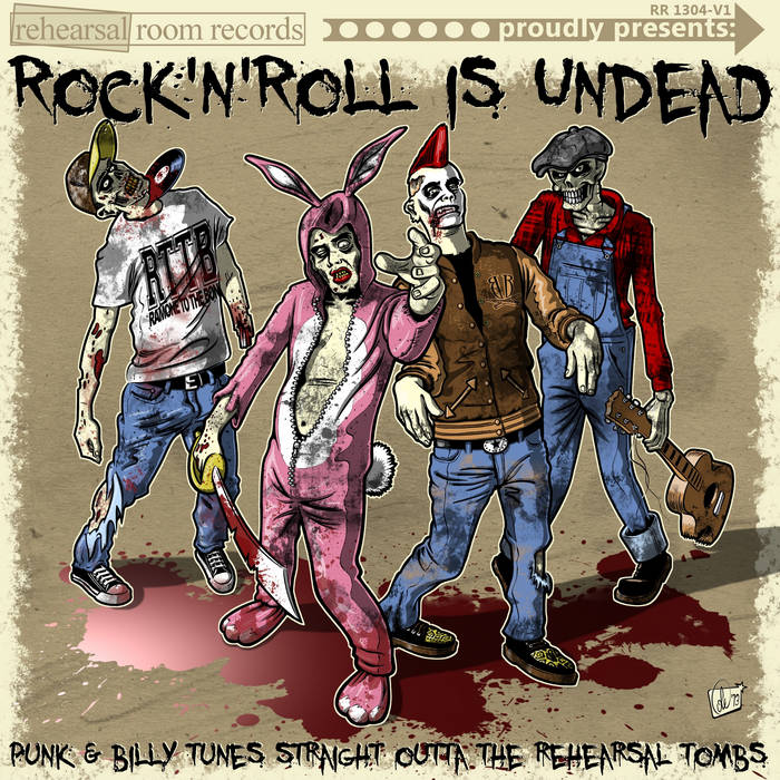 Rock'n'Roll Is Undead 4-Band-Split 7'' | Various Artists | Evil O