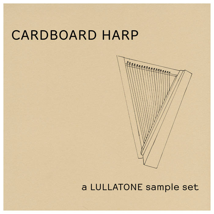 Cardboard harp store