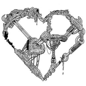 Hard Plastic Heart cover