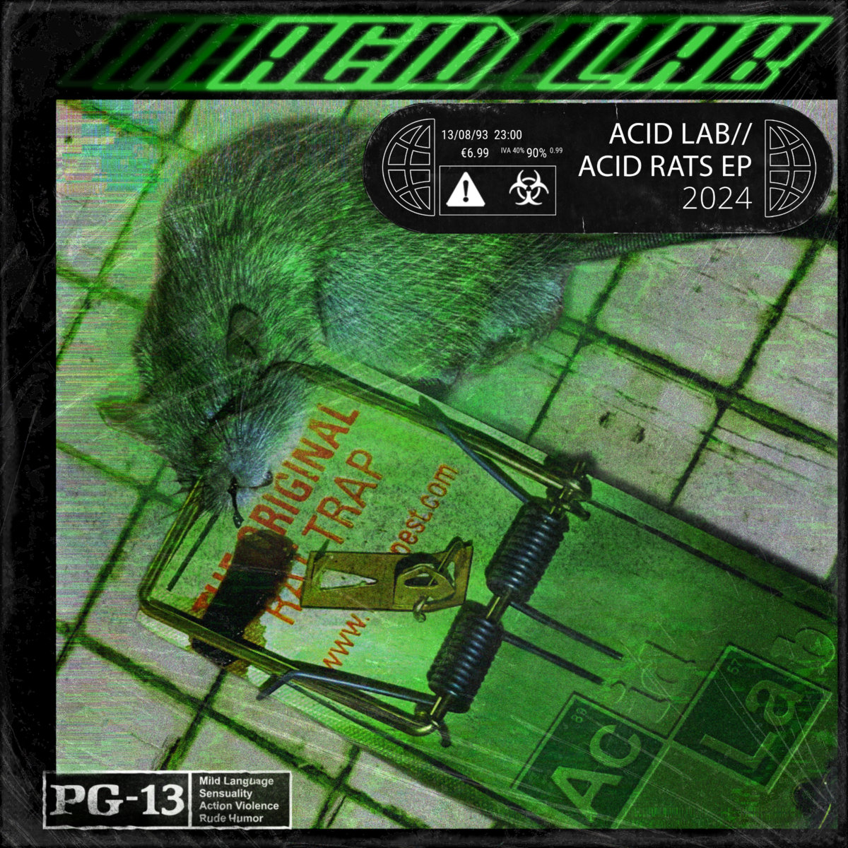 AcidLab presents AcidRat EP (Digital) Acidrats Flatlife Records