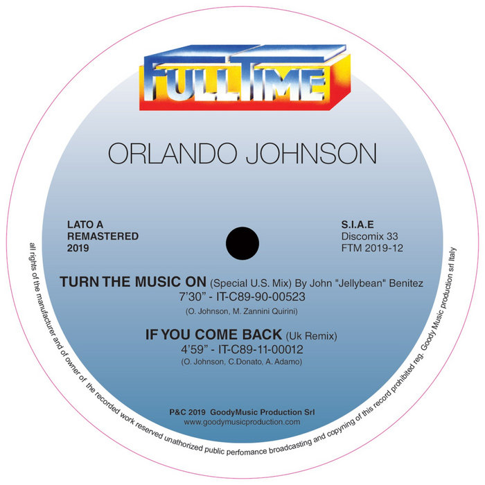 Turn The Music On (Remastered 2019) | Orlando Johnson | Goody