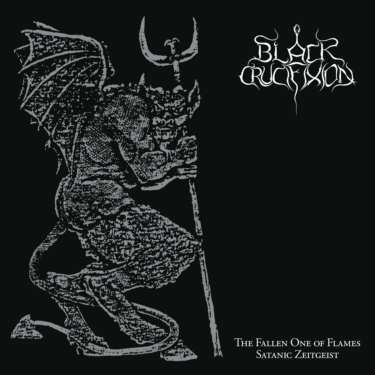 The Fallen One of Flames / Satanic Zeitgeist | Black