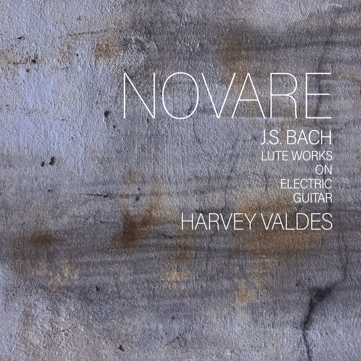 Novare: J.S. Bach Lute Works on Electric Guitar | Harvey Valdes