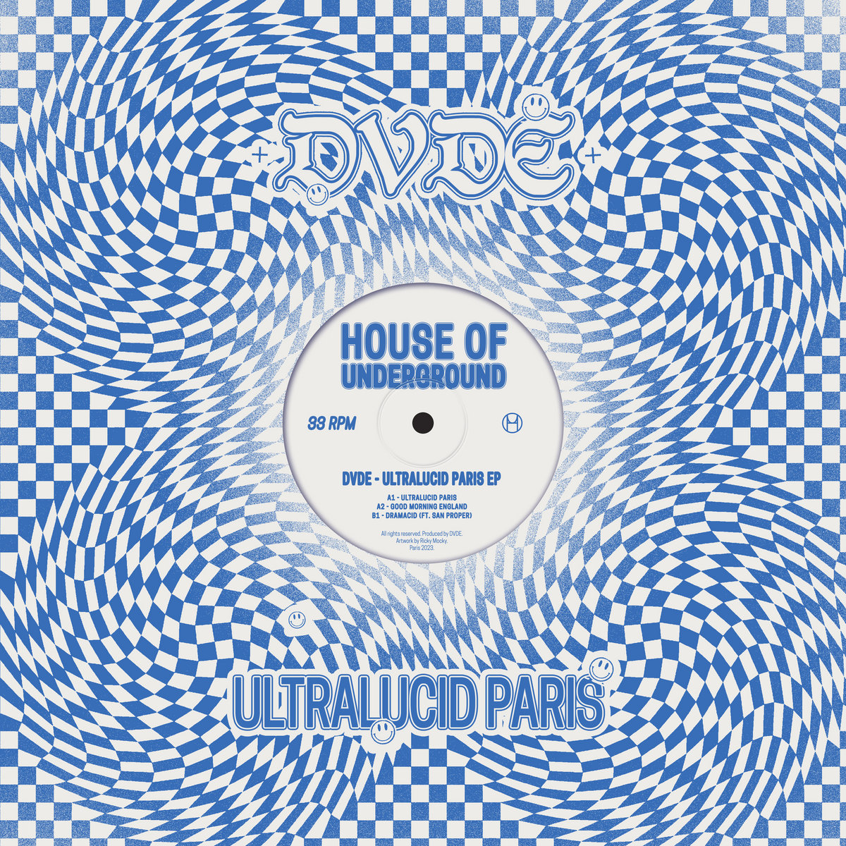 DVDE - ULTRALUCID PARIS EP (HOU06) | House Of Underground