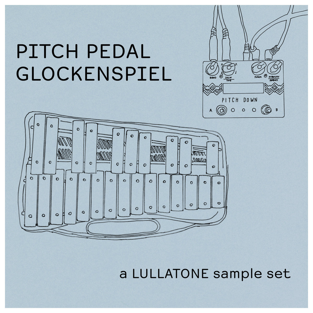 PITCH PEDAL GLOCKENSPIEL sample set LULLATONE sample sets