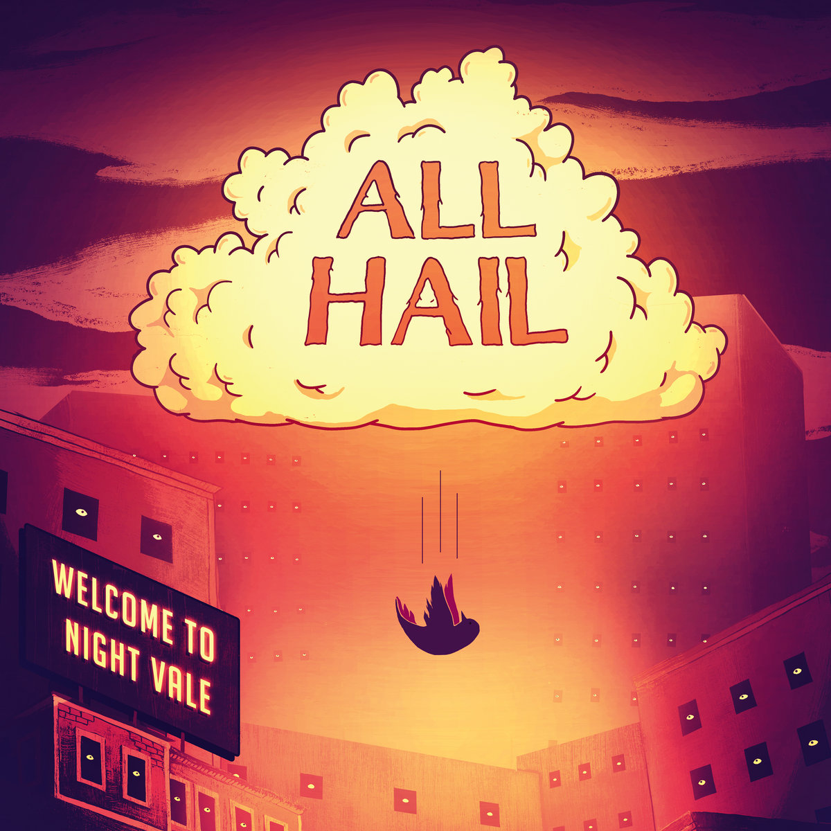 the glow cloud intro welcome to night vale