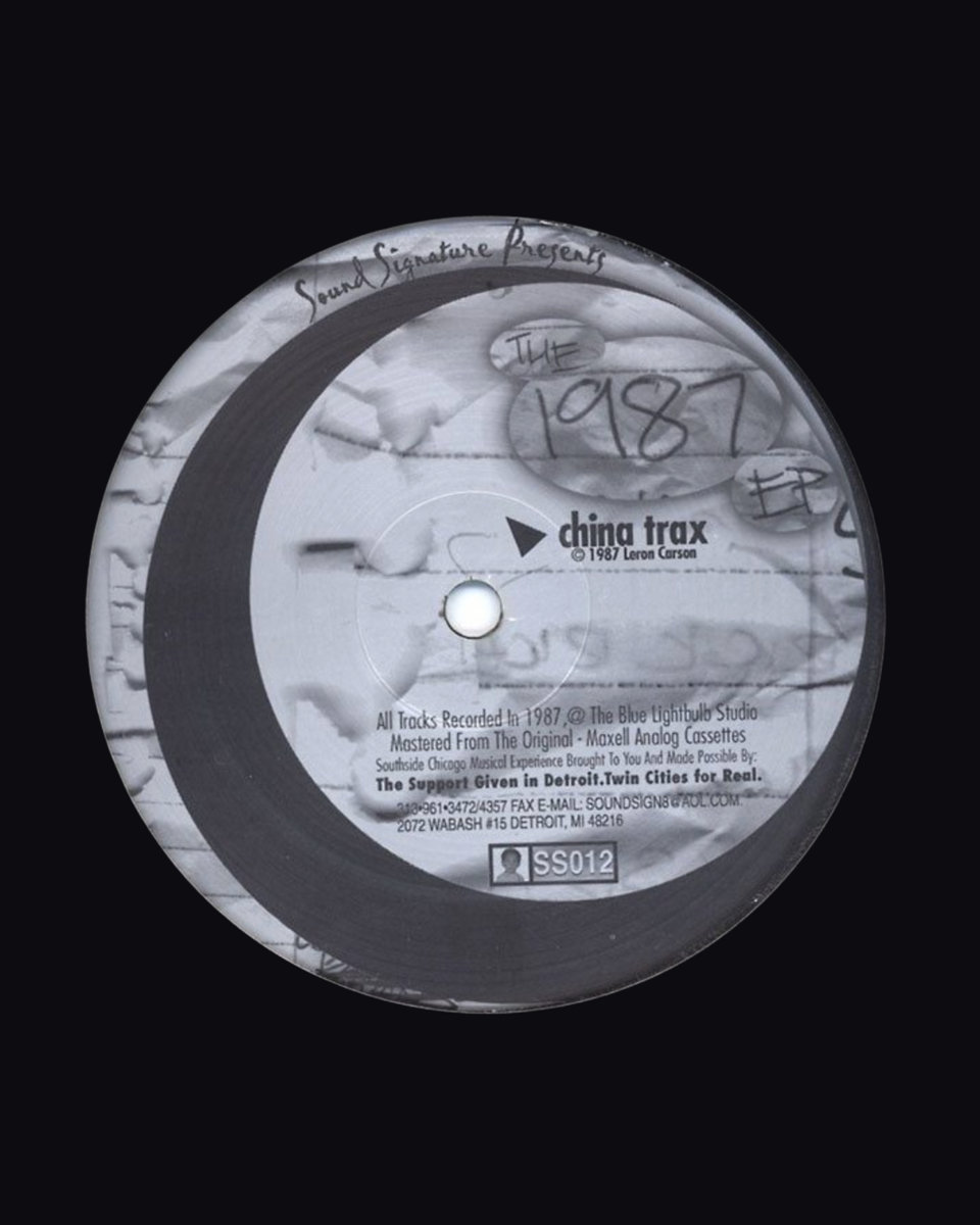 Theo Parrish & Leron Carson / The 1987 EP | Theo Parrish & Leron