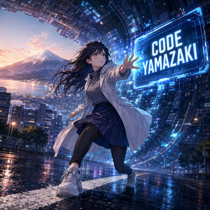 コード「YAMAZAKI」のBandcamp公式ジャケット