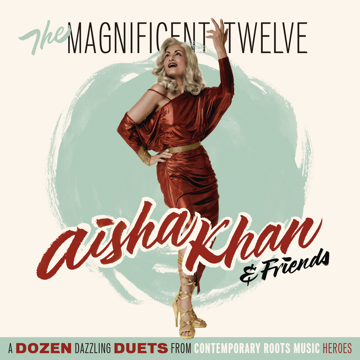 FOLC229 AISHA KHAN & friends "The Magnificent Twelve" | FOLC RECORDS