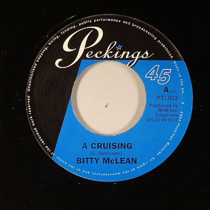 A Cruising / Baby Tonight (Remixes) | Bitty McLean | Peckings Records