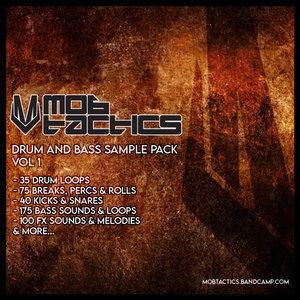 Drum & Bass Sample Pack Volume 1 cover
