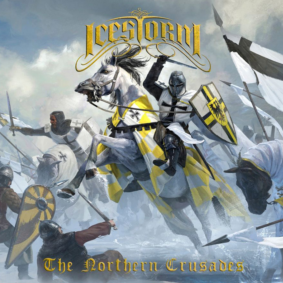 The Iron Fist On The Lance Shaft - [ The Teutonic Knights March To War ...