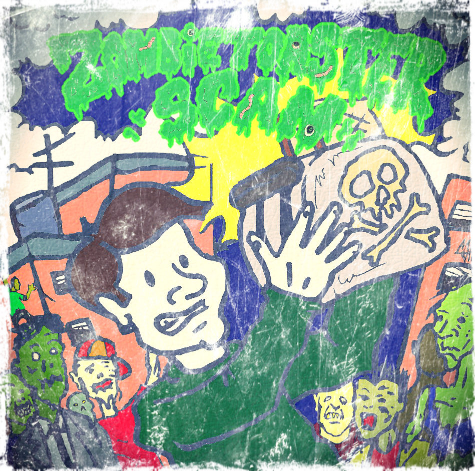 Zombie Toaster Scan Space Captain