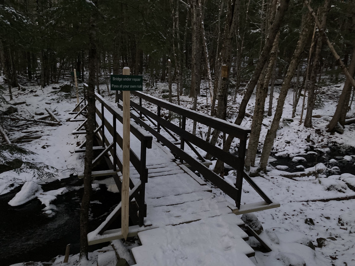 bridge over Penjajawoc Stream, Northeast Penjajawoc Preserve BLT