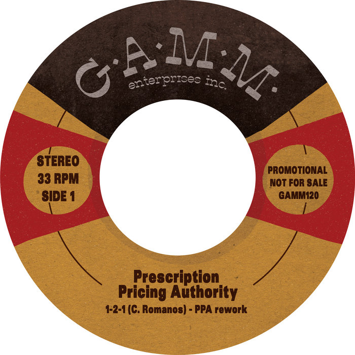 121 (PPA Rework) Prescription Pricing Authority G.A.M.M. Enterprises