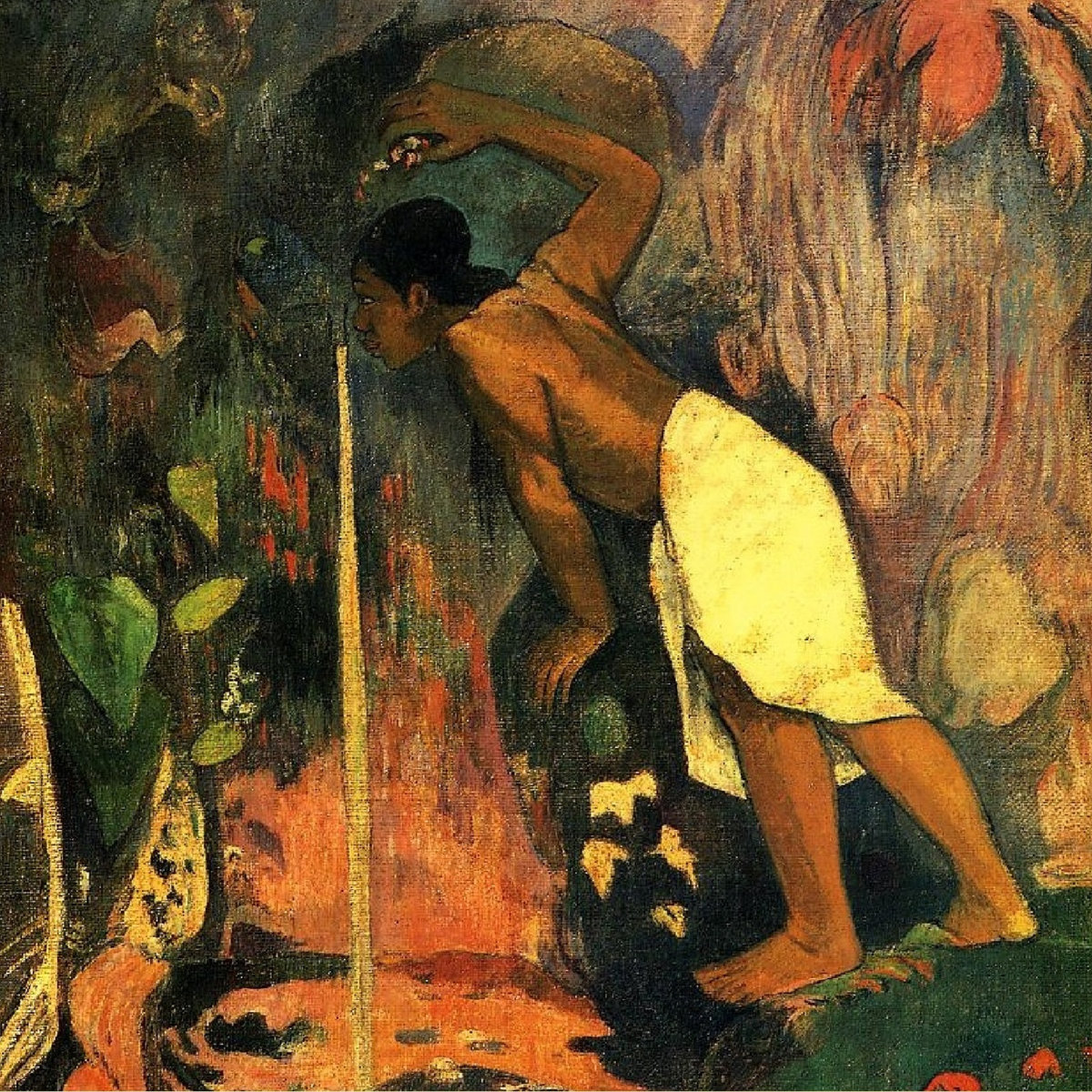 1892. Поль гоген таити. Гоген. Ее звали вайраумати. Музей поля гогена таити.