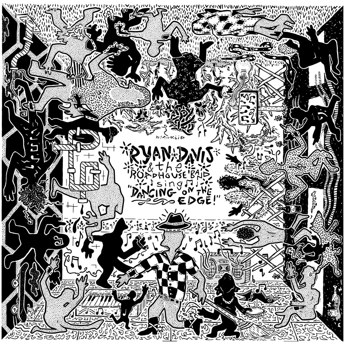 RYAN DAVIS & the Roadhouse Band "Dancing on the Edge" by Ryan Davis & the Roadhouse Band