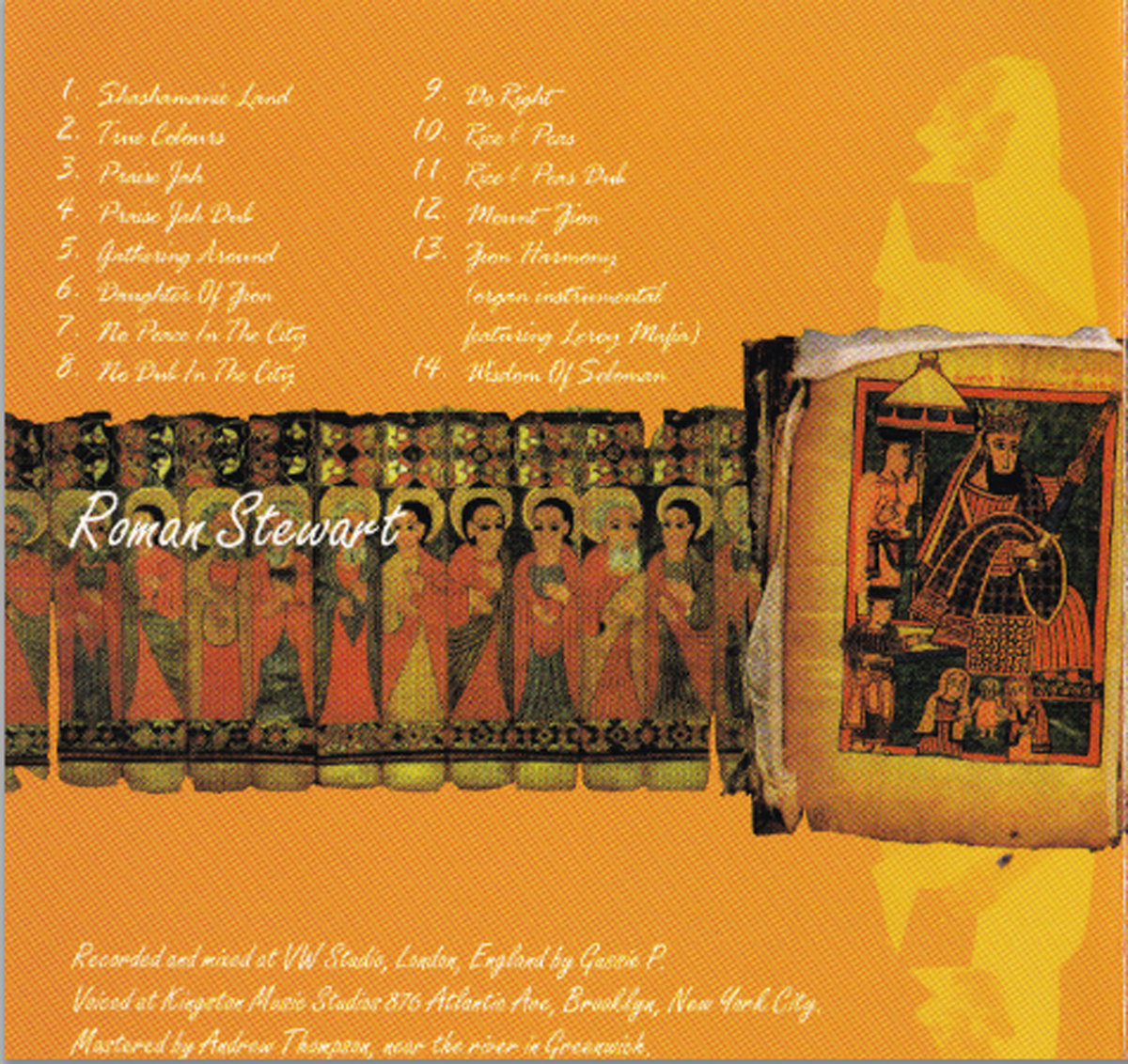 GPCD015 WISDOM OF SOLOMON .. DUBCUP FT. ROMAN STEWART