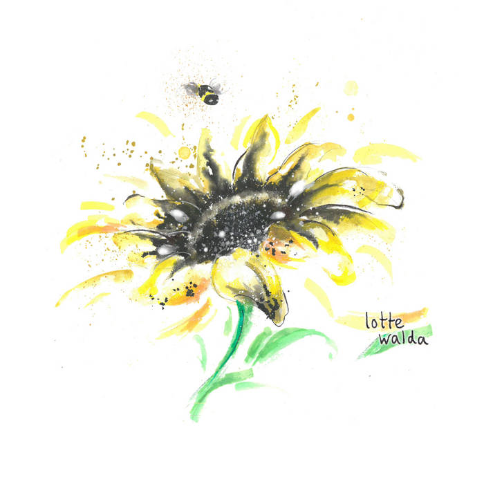 Sunflower, by Lotte Walda