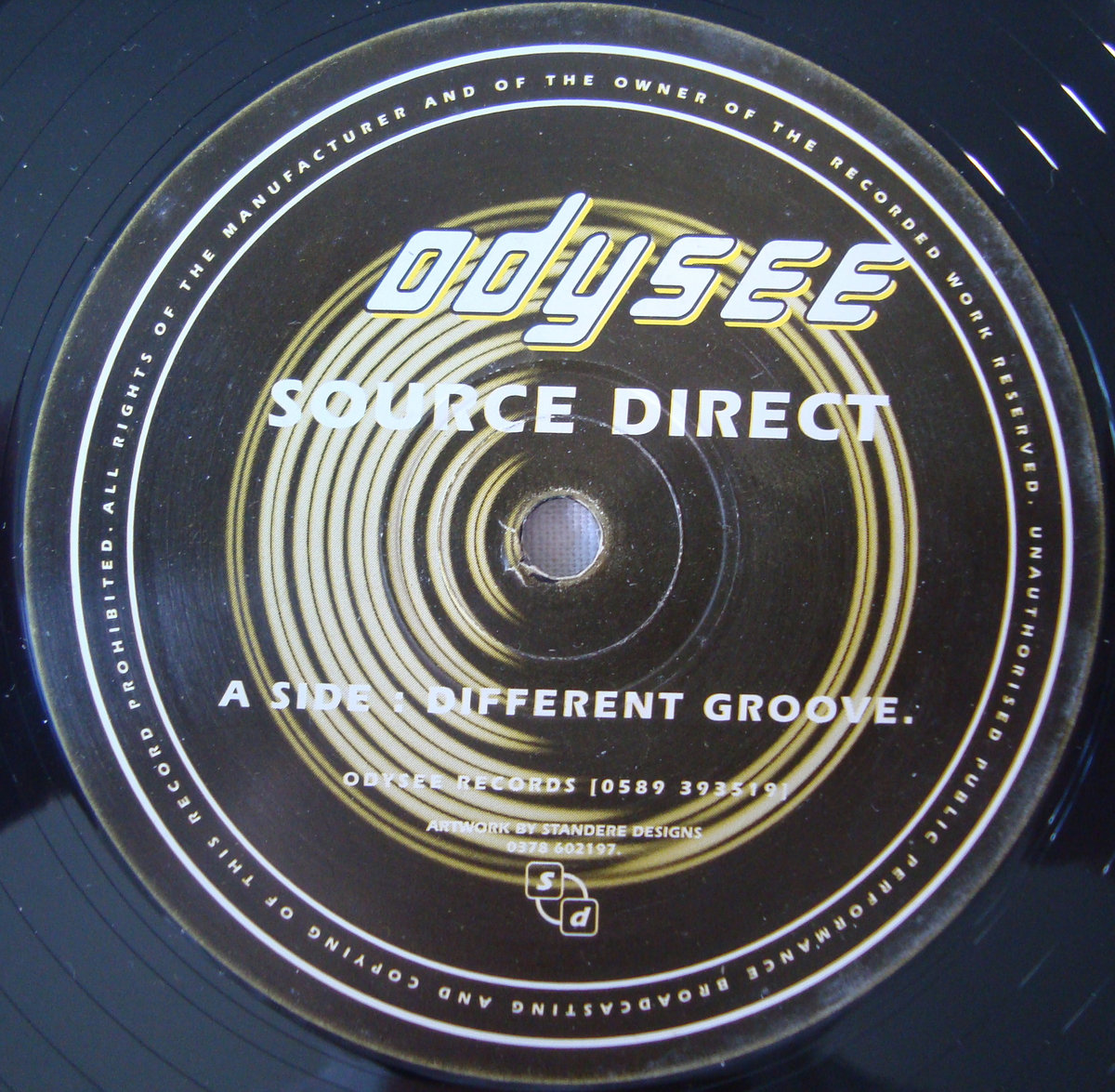 洋楽 Source Direct ODY003 Different Groove/Stars | Source Direct | OdyseeRecordings
