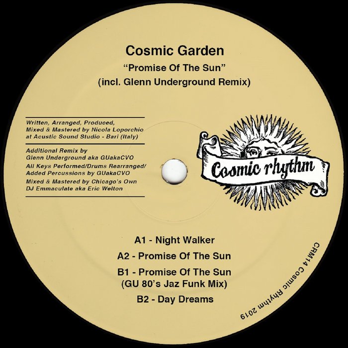 Promise Of The Sun (incl. Glenn Underground Remix) | Cosmic Garden